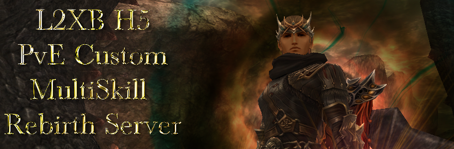 L2Xb Custom lineage 2 Server Banner