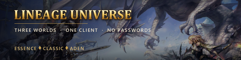 Lineage 2 Universe Reborn lineage 2 Server Banner